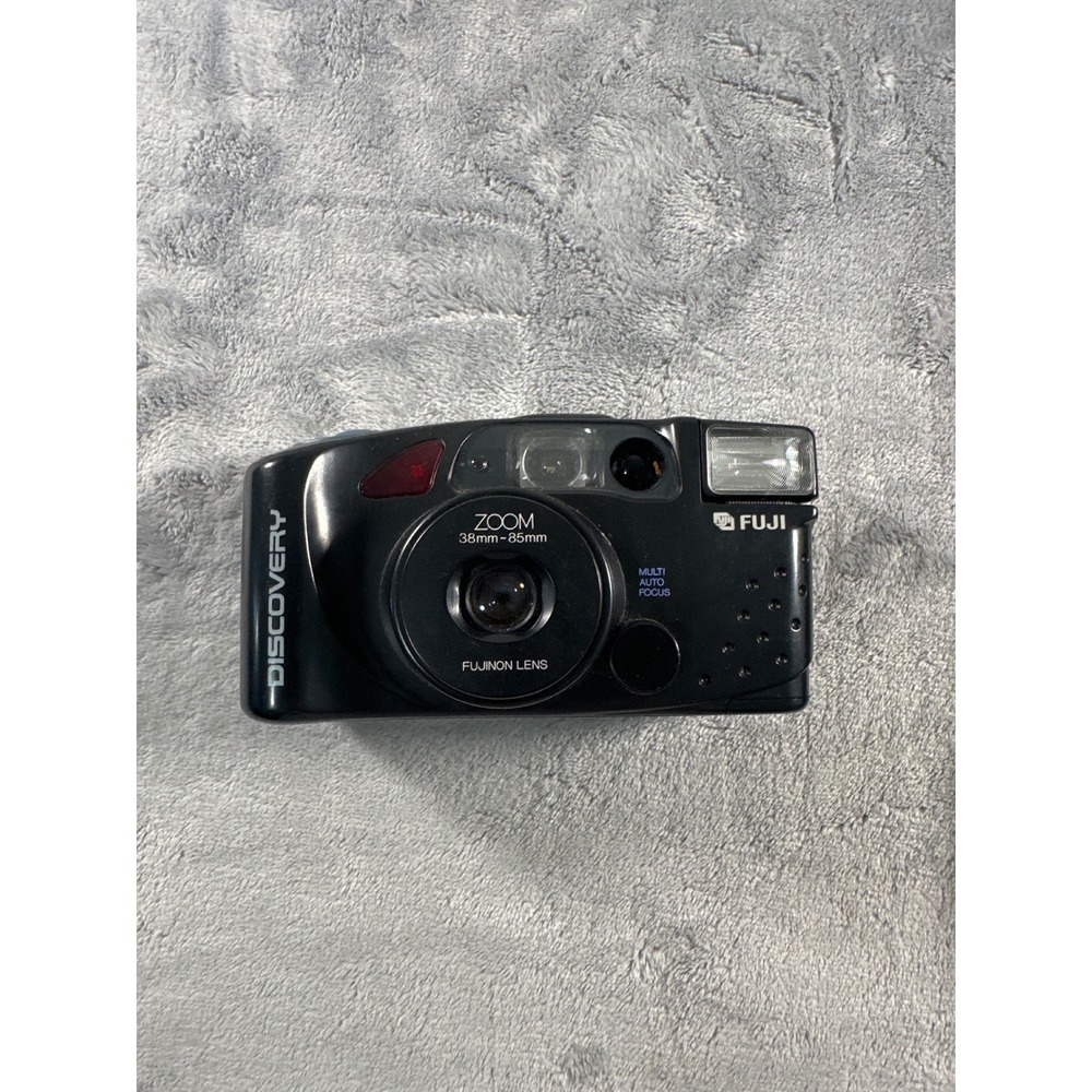 Fuji Discovery 900 Zoom Plus Date 35mm Film Camera Fujinon 38-85mm Lens